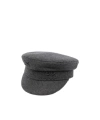 Ruslan Baginskiy Monogram-embroidered Baker Boy Cap In Black