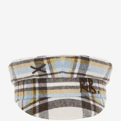 RUSLAN BAGINSKIY RUSLAN BAGINSKIY MONOGRAMMED BAKER BOY HAT