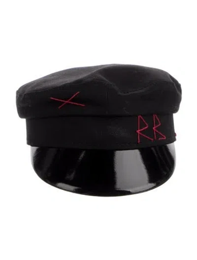 Pre-owned Ruslan Baginskiy Newsboy Cap In Black