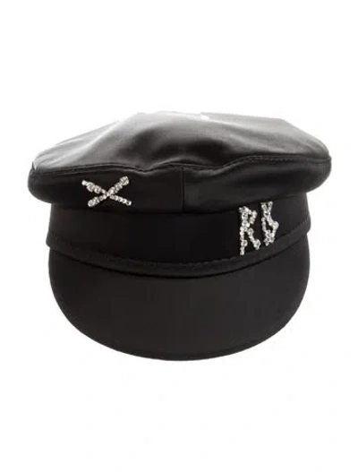 Pre-owned Ruslan Baginskiy Newsboy Cap In Black