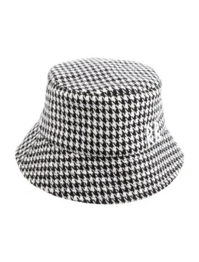 Pre-owned Ruslan Baginskiy Patterned Bucket Hat In White