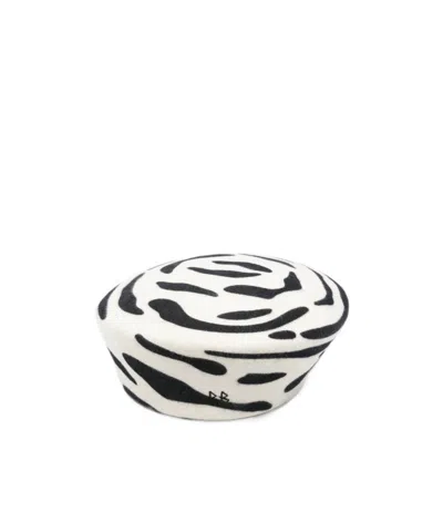 Ruslan Baginskiy Patterned Hat In White