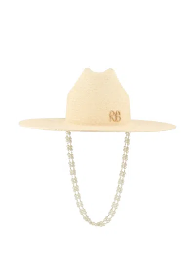 Ruslan Baginskiy Cappello Da Cowboy Con Logo In Neutral