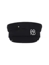 Ruslan Baginskiy Studs Flat Top Hat