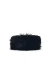Ruslan Baginskiy 'pillbox' Fur Hat In Black