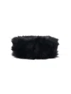 Ruslan Baginskiy 'pillbox' Fur Hat In Black
