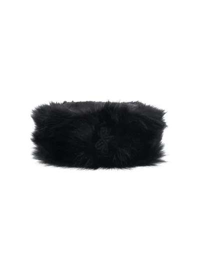 Ruslan Baginskiy Pillbox Fur Hat In Black