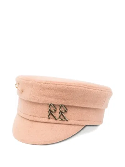 Ruslan Baginskiy Pin-detail Logo-lettering Bakerboy Cap In Neutral