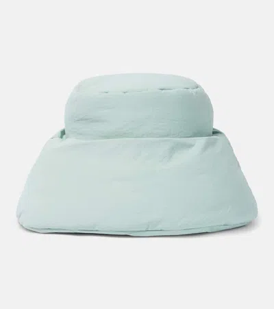 Ruslan Baginskiy Puffer Bucket Hat In Green