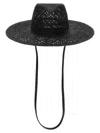 Ruslan Baginskiy Raffia Hat In Black