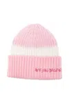 Ruslan Baginskiy Ribbed Beanie In Pink