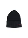Ruslan Baginskiy Ribbed Knit Beanie With Folded Cuff In Black