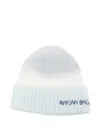 Ruslan Baginskiy Ribbed-knit Logo Beanie In Blue