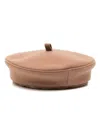 Ruslan Baginskiy Stitched-logo Beret In 褐色