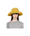 Ruslan Baginskiy Straw Bucket Hat In Gray