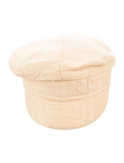 Pre-owned Ruslan Baginskiy Straw Fisherman's Cap In Neutrals