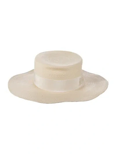 Pre-owned Ruslan Baginskiy Straw Sun Hat W/tags In Neutral