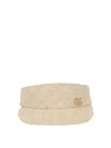 Ruslan Baginskiy Hand-dyed Straw Fedora Hat In Brown