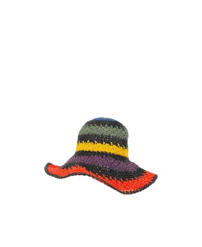 Ruslan Baginskiy Striped Detail Hat In Black