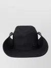 Ruslan Baginskiy Structured Hat Curved And Wide Brim In Black