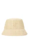 Ruslan Baginskiy Fabric Texture Wide Brim Hat In Multi