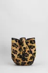 Ruslan Baginskiy The Hatbag Shoulder Bag In Animalier Wool In Animal Print