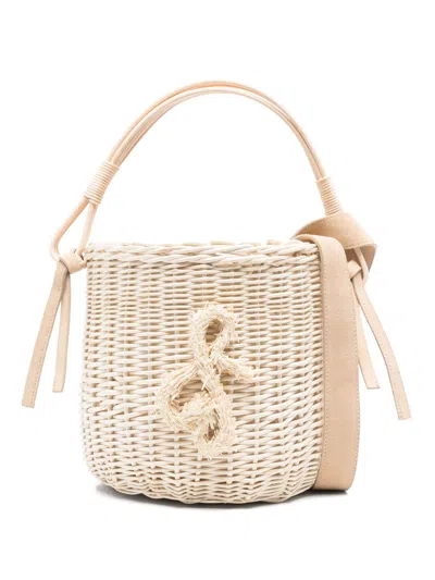 Ruslan Baginskiy The Iza Bucket Bag In White