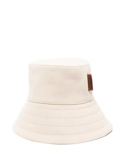 Ruslan Baginskiy Topstitched Brim Hat In Neutral