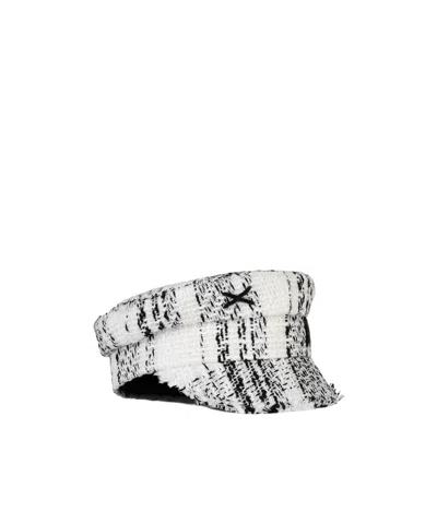 Ruslan Baginskiy Two-color Hat In White
