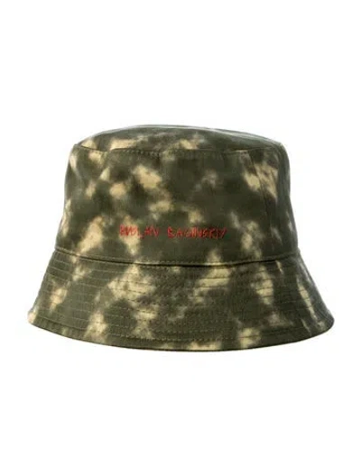Pre-owned Ruslan Baginskiy Viscose Bucket Hat In Green