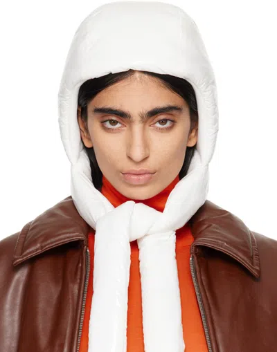 Ruslan Baginskiy White Puffer Bonnet