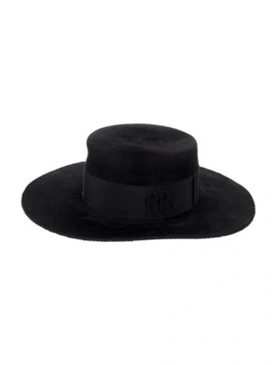 Pre-owned Ruslan Baginskiy Wide Brim Hat In Black
