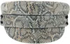 Ruslan Baginskiy Baker Boy - Snake Pattern Cap In Blue