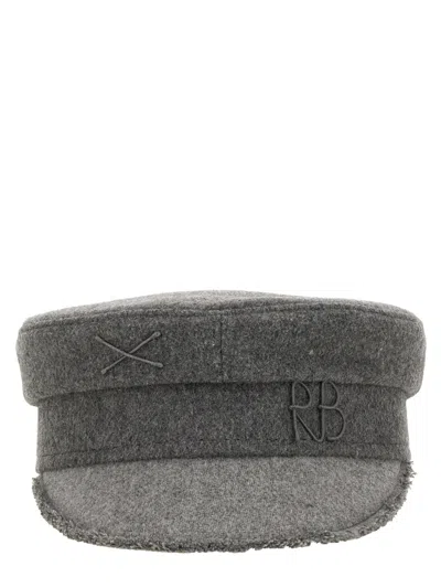 Ruslan Baginskiy Women's Baker Boy Hat In Grey