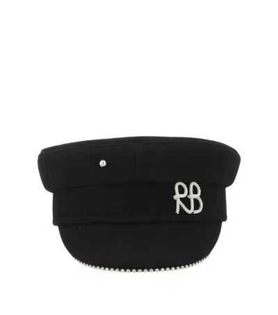 Ruslan Baginskiy Black Logo Bakerboy Hat