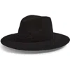 Ruslan Baginskiy Wool Blend Fedora In Black