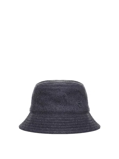 Ruslan Baginskiy Wool Bucket Hat In Grey