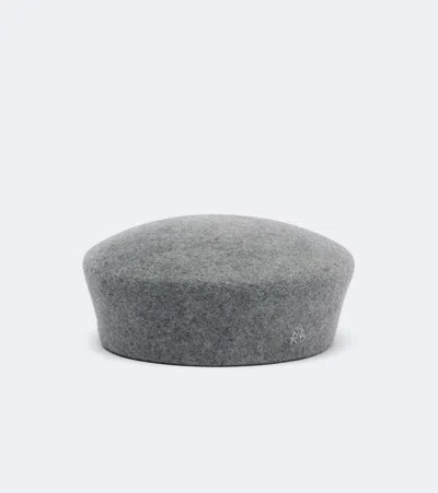 Ruslan Baginskiy Wool Felt Hat In Grey