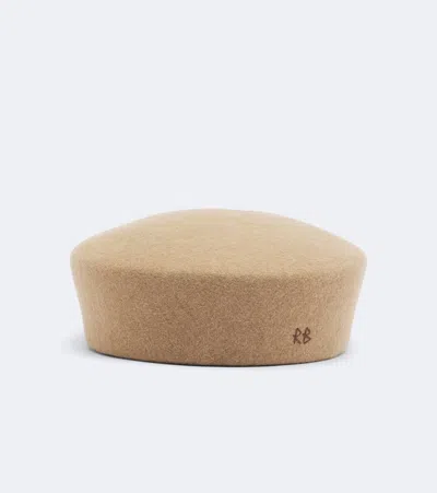 Ruslan Baginskiy Wool Felt Hat In Nude