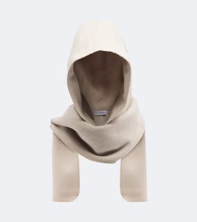 Ruslan Baginskiy Wool Hood In Beige