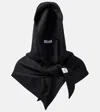 Ruslan Baginskiy Wool Hood In Black