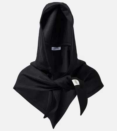 Ruslan Baginskiy Wool Hood In Black