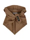 Ruslan Baginskiy Wool Hood In Brown