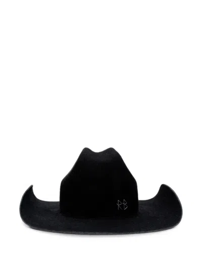Ruslan Baginskiy Wool-felt Cowboy Hat In Black