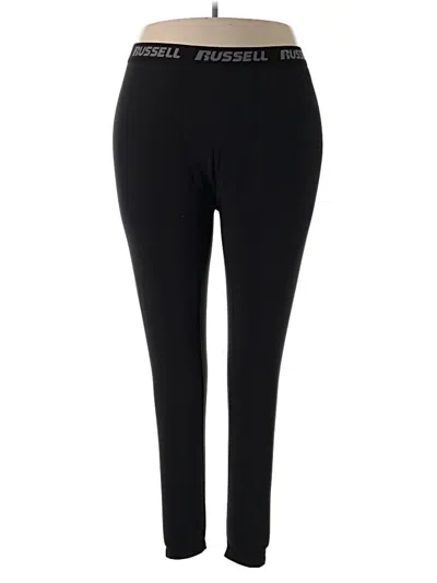 Pre-owned Russell Athletic Active Pants In Black