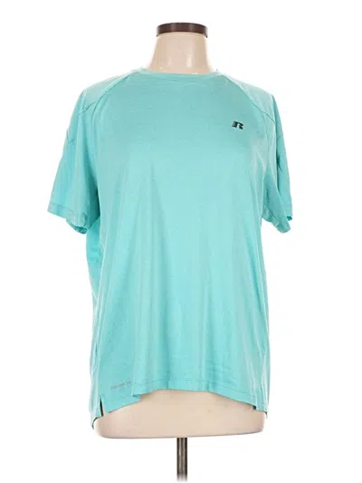 Pre-owned Russell Athletic Active T-shirt In Teal