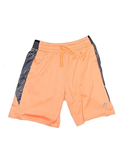 Pre-owned Russell Athletic Kids' Athletic Shorts In Orange