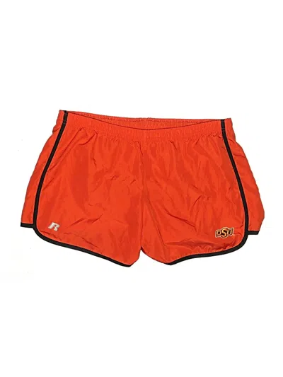 Pre-owned Russell Athletic Athletic Shorts In Orange