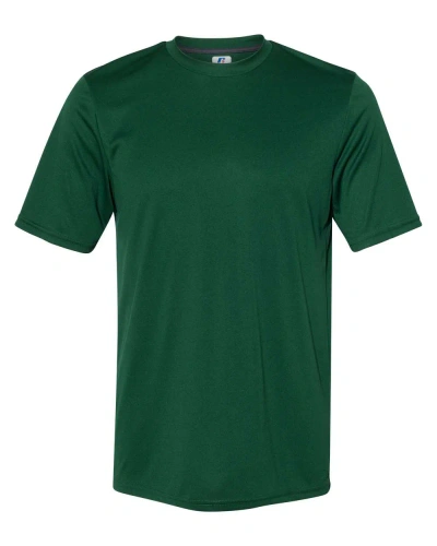 Russell Athletic Core Performance Short Sleeve T-shirt In Green