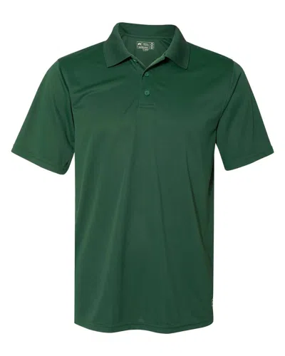 Russell Athletic Essential Short Sleeve Polo In Green